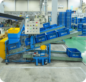 自動箱替え機